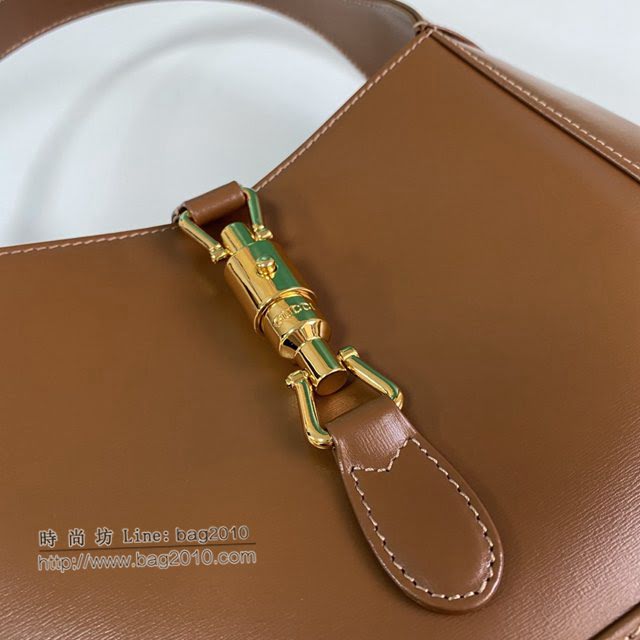 Gucci专柜新款女包, 古驰jackie糖果色马衔扣腋下包 Gucci手提肩背斜挎包 636709  gdj1532